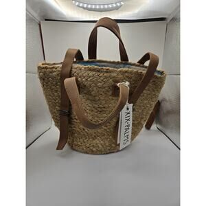 XIX Palms Shorebreak Woven Insulated Beach Bag